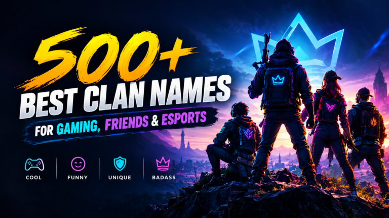 500+ Best Clan Names for Gaming, Friends & Esports Best clan names for gaming, friends, and esports teams