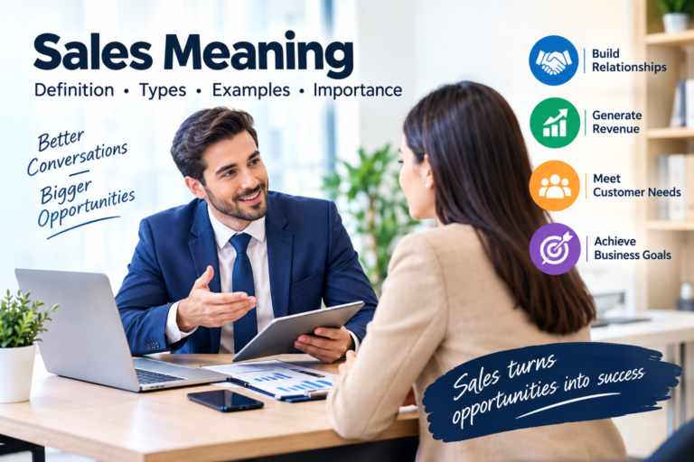 Sales meaning, definition, types, examples, and importance in business