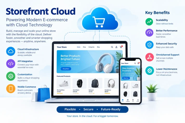 Storefront Cloud technology for modern e-commerce websites